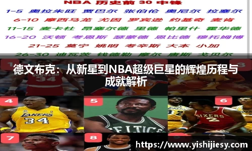 德文布克：从新星到NBA超级巨星的辉煌历程与成就解析